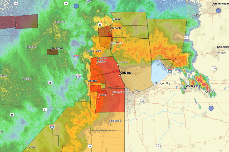 Tornado Warning Chicago: Severe Thunderstorm Alert Issued